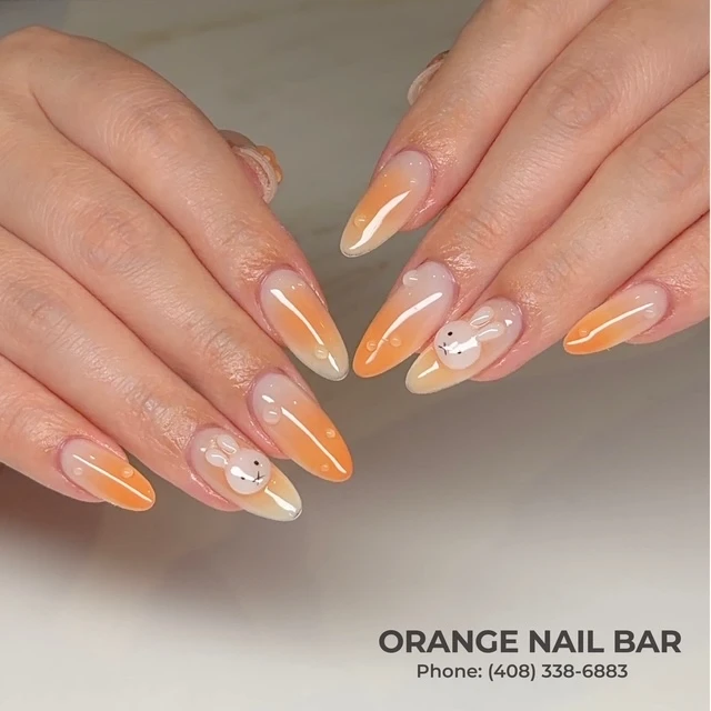 ORANGE NAIL BAR